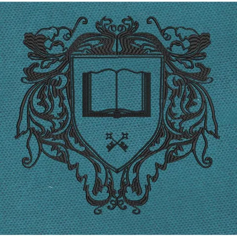 Educational Crest Embroidery Design