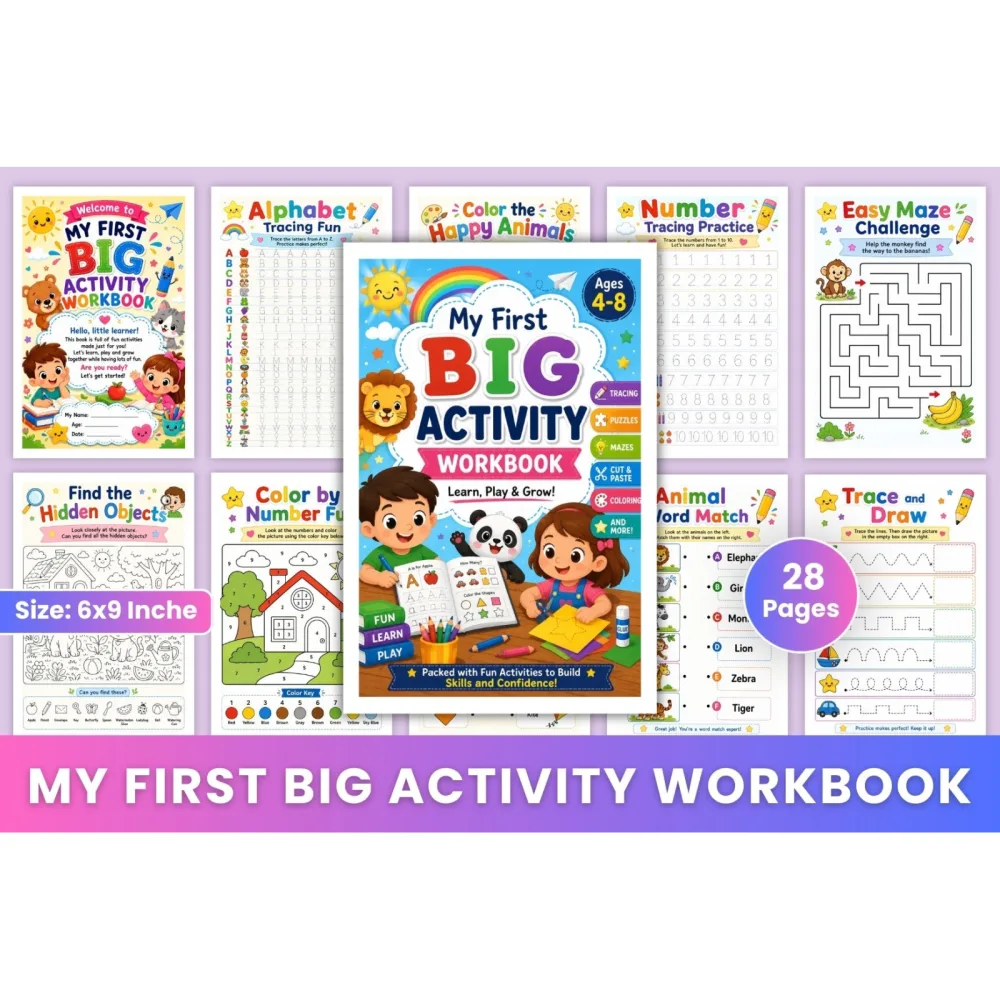 My First Big Activity Workbook