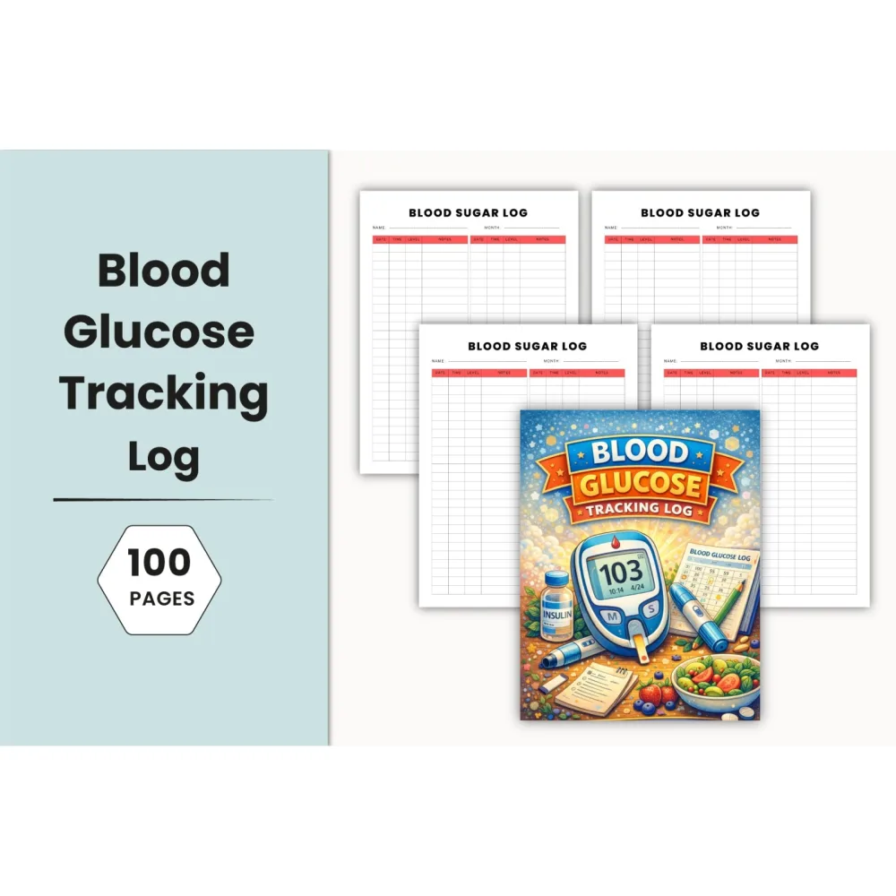 Blood Glucose Tracking Planner