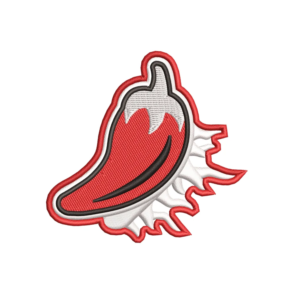 Chilli Embroidery Design
