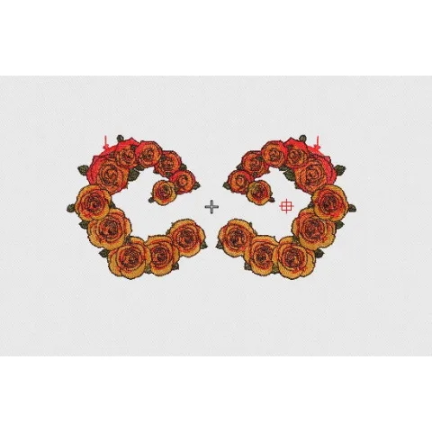 Eye Embroidery Design