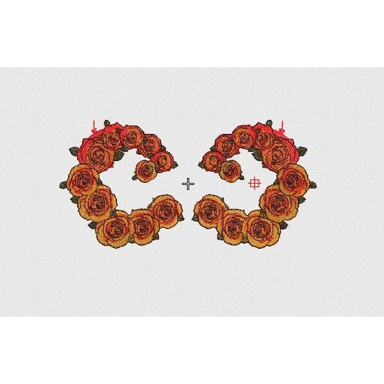 Eye Embroidery Design