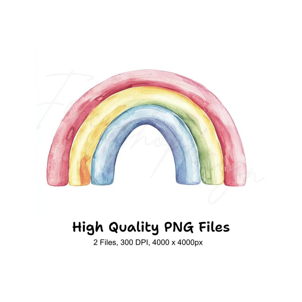 Rainbow Clipart Bundle
