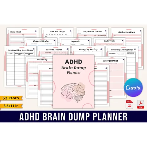 ADHD Brain Dump Planner