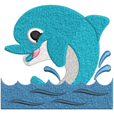 Fish Embroidery Design
