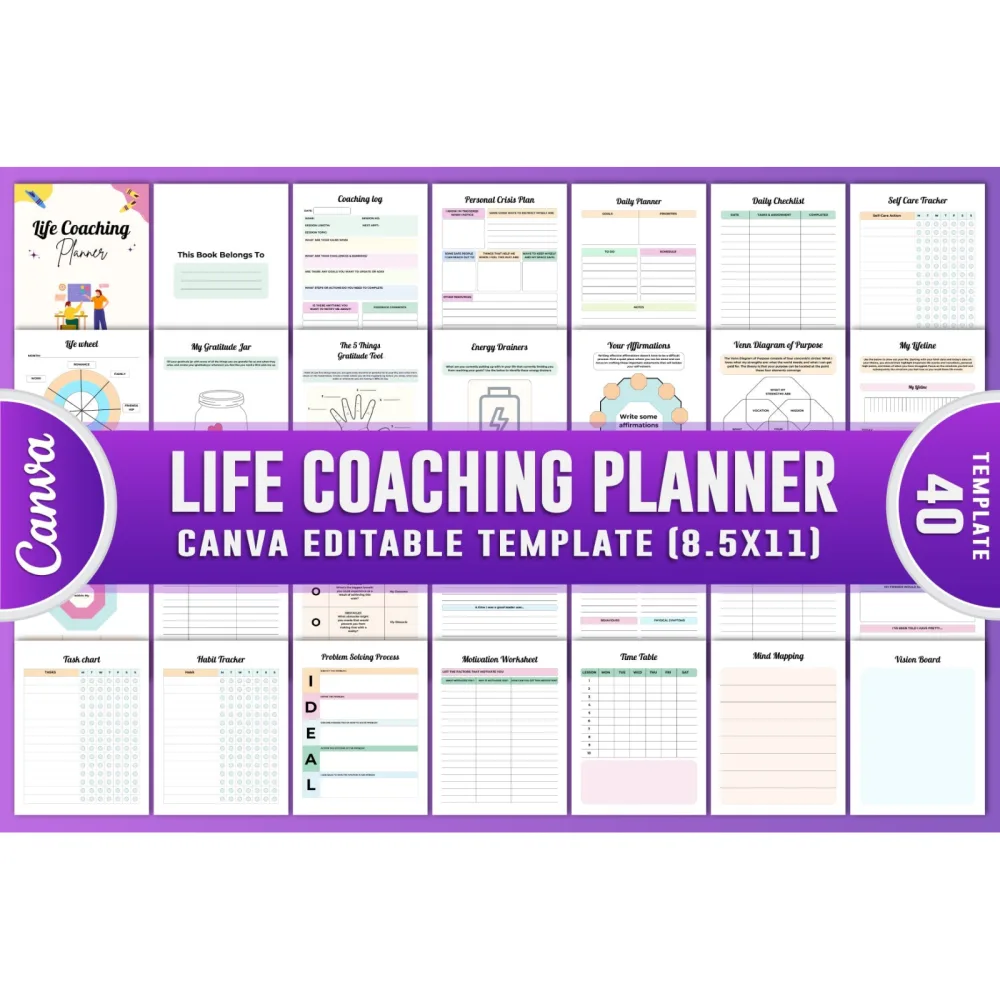 Life Coaching Planner