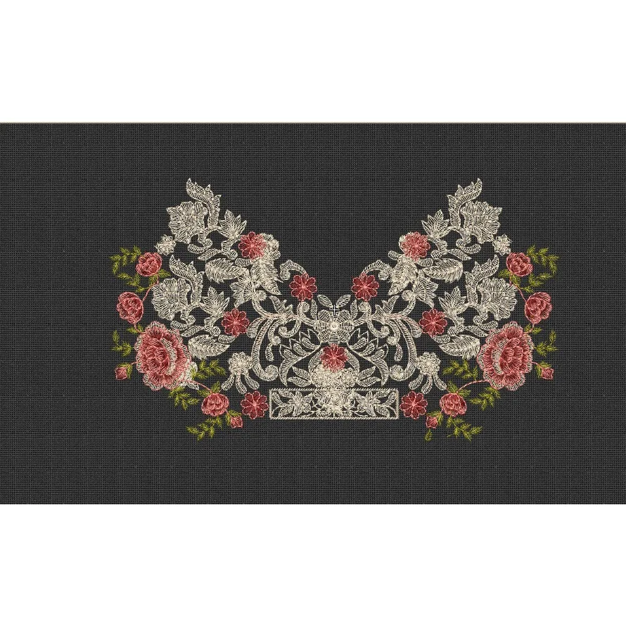 Flower Embroidery Design