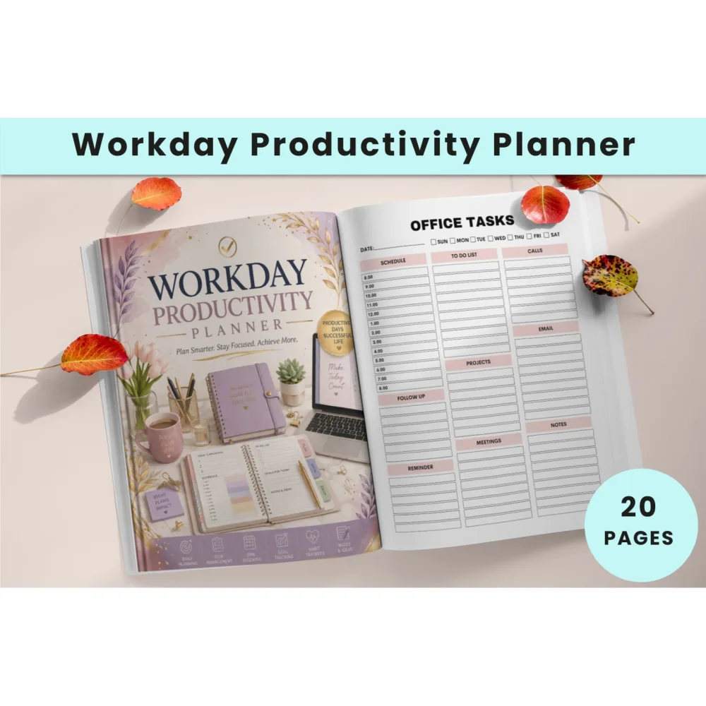 Workday Productivity Planner
