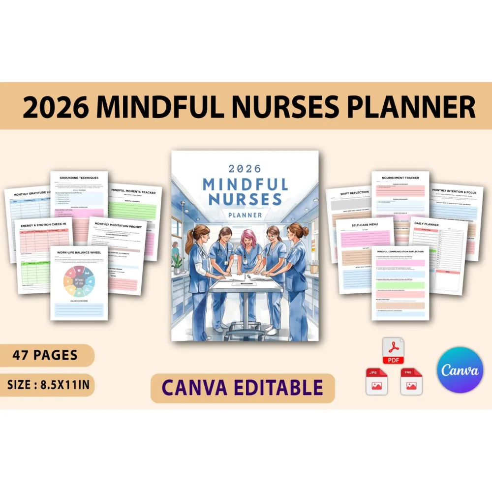 Mindful Nurses Planner