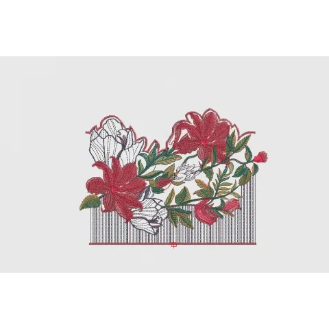 Flower Embroidery Design
