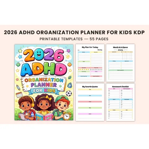 ADHD Planner for Kids: Organization Made Easy