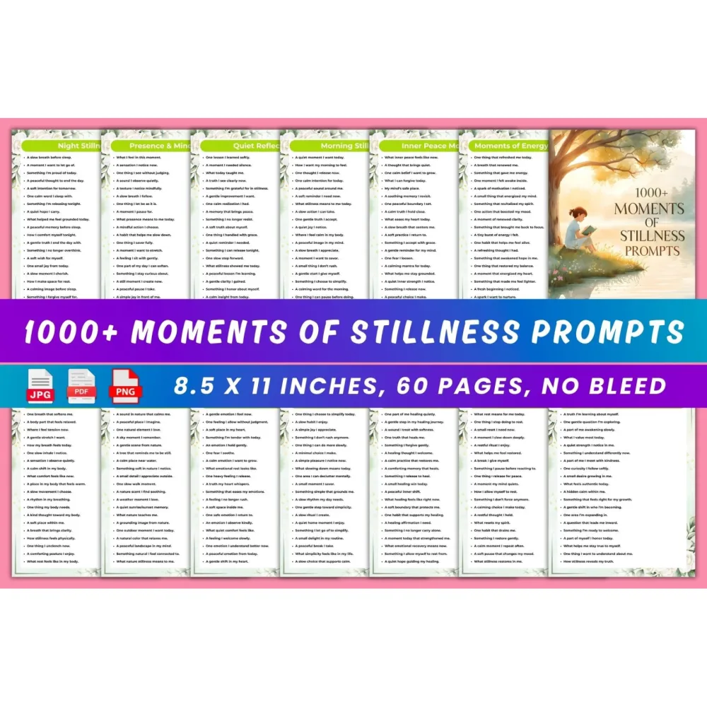 Moments of Stillness Prompts