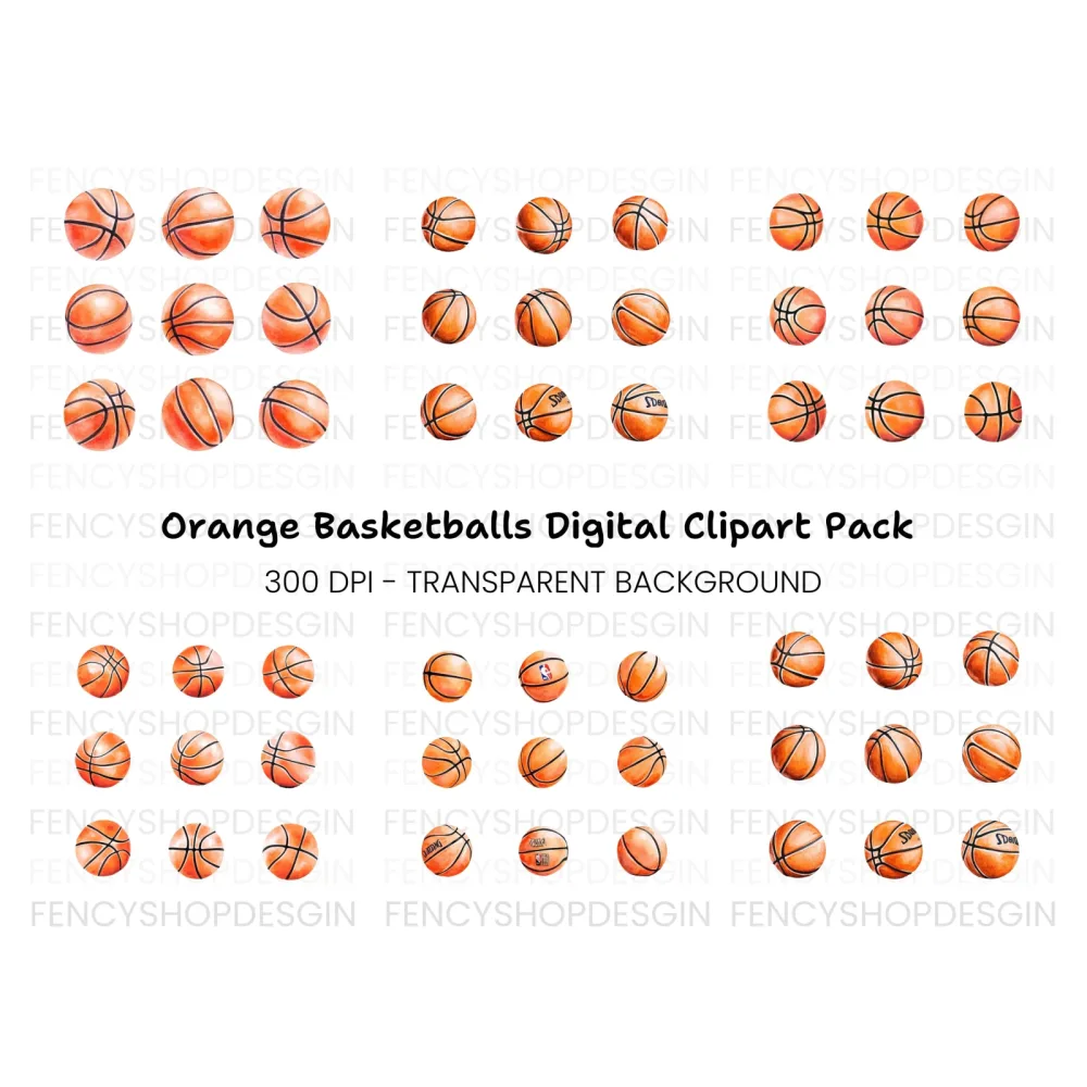 Basketball Clipart Bundle
