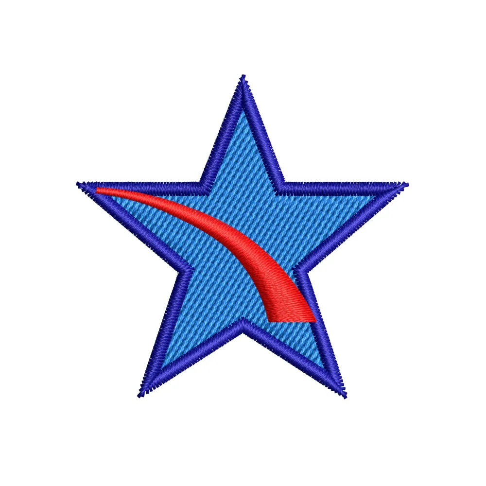Star Wish Embroidery Design