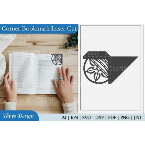 Corner Bookmark SVG Bundle