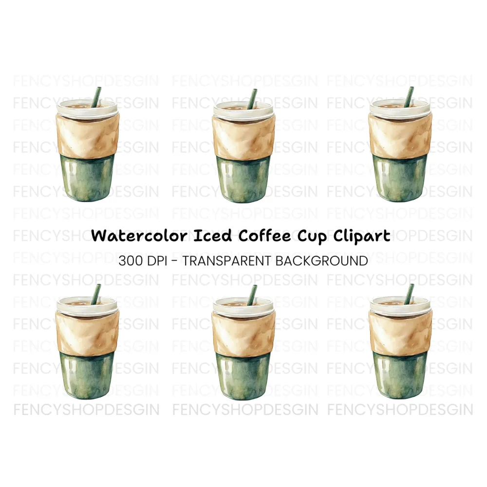 Coffee Cup Clipart Bundle