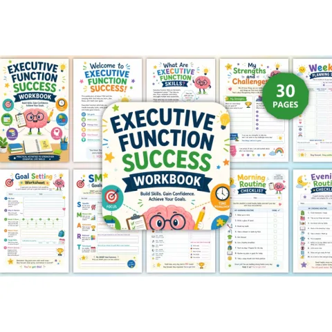 Executive Function Success Workbook