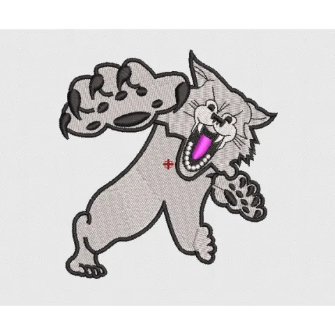 Cat Embroidery Design