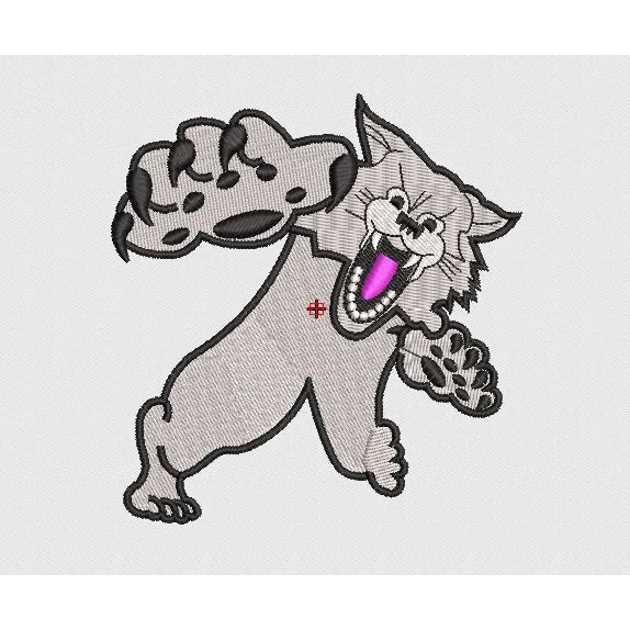 Cat Embroidery Design