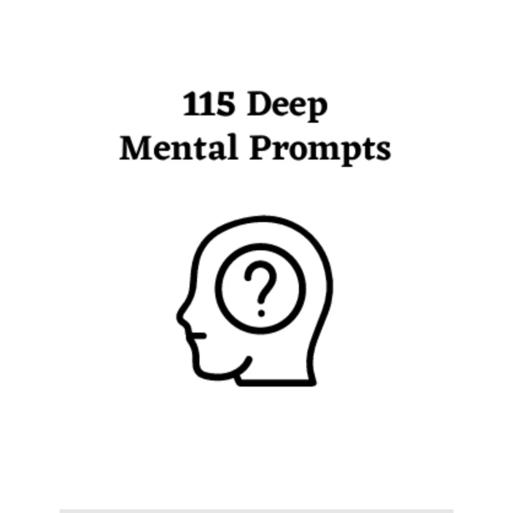 115 Deep Mental Prompts Bundle