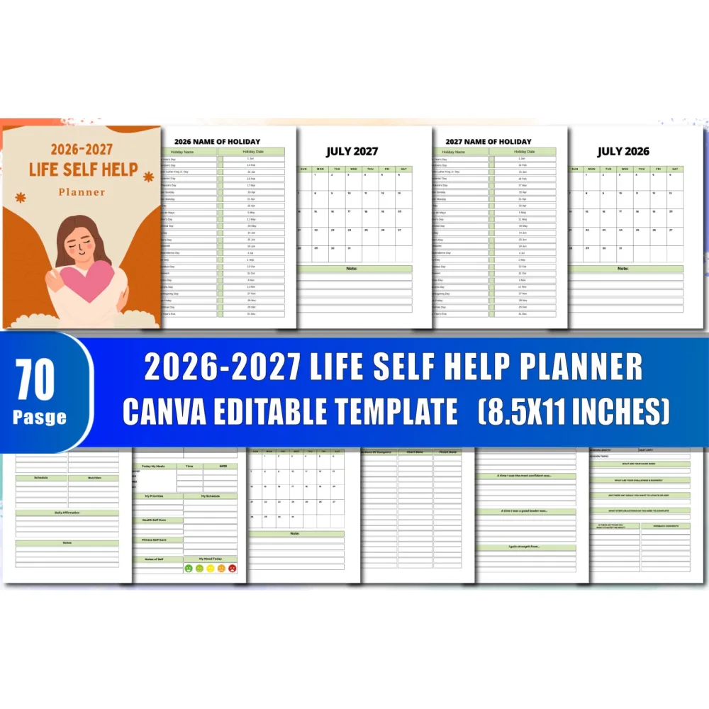 Life Self-Help Planner