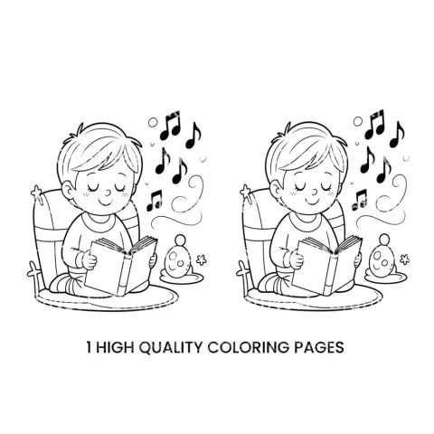 Baby ReadingPlanner Coloring Books
