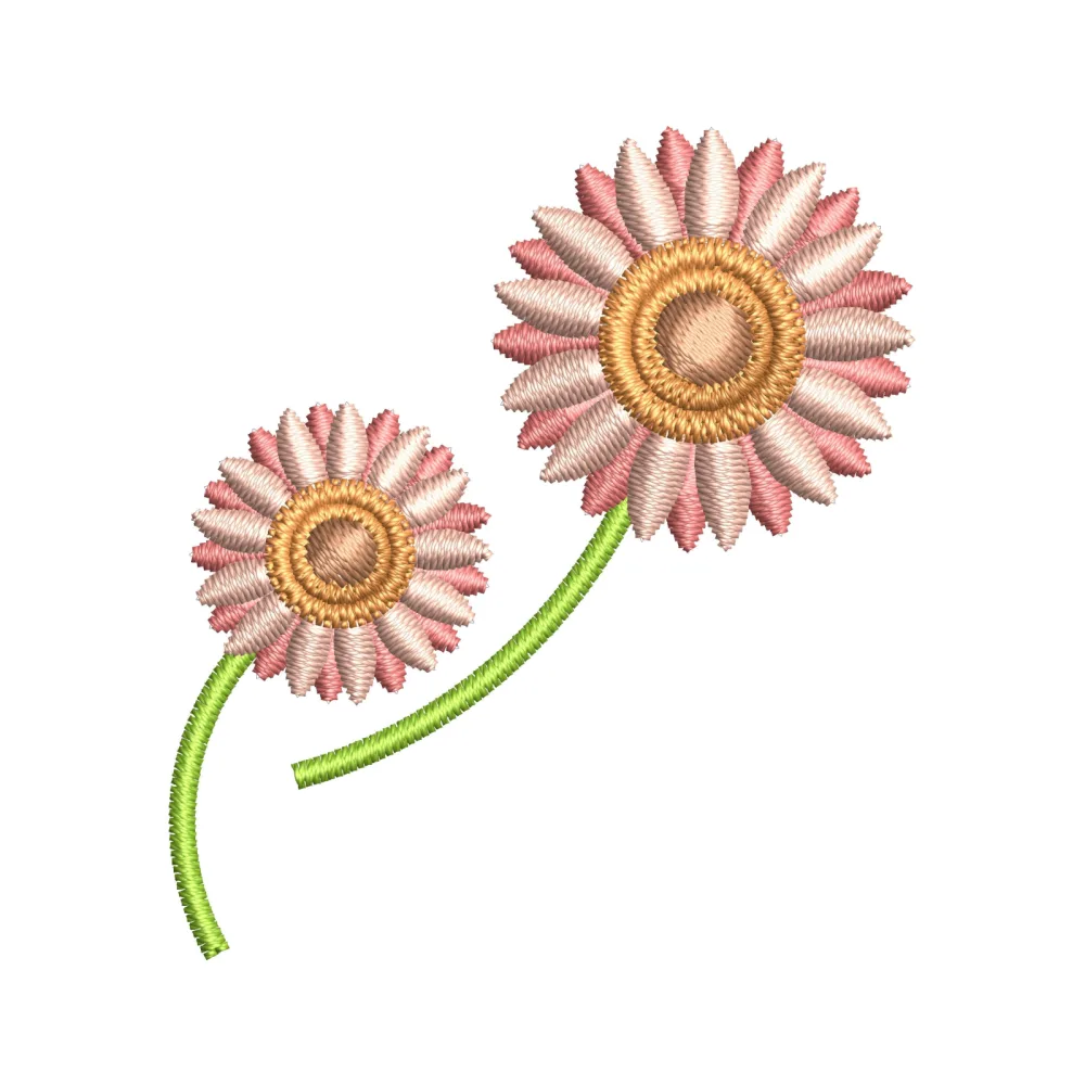 Tiny Flower Embroidery Design
