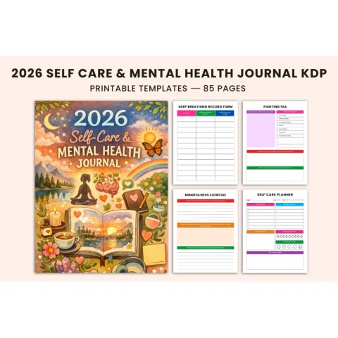 Self Care Mental Health Journal