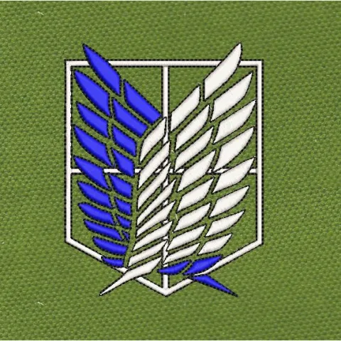 Wings Of Freedom Embroidery Design