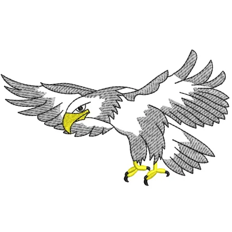 Eagle Embroidery Design