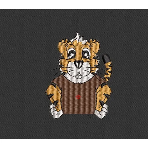 Tiger Embroidery Design