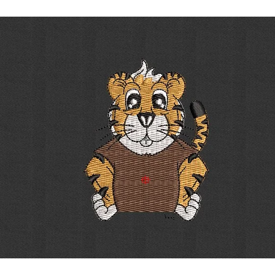 Tiger Embroidery Design