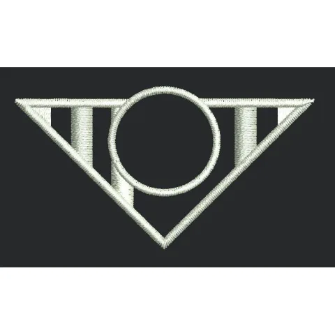 Emblem Embroidery Design