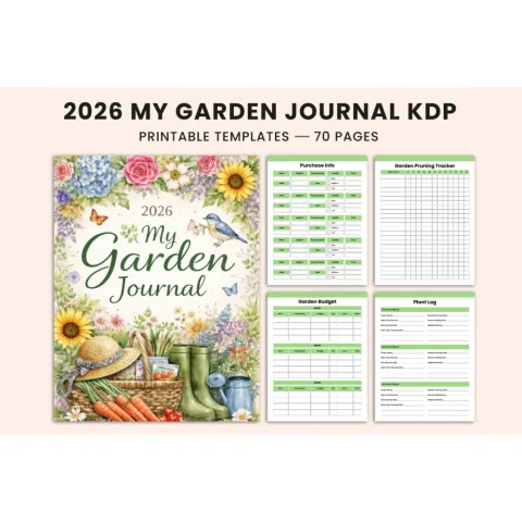 My Garden Journal: A Personal Gardening Diary