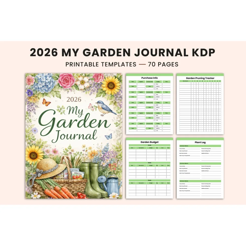 My Garden Journal: A Personal Gardening Diary