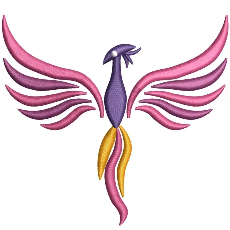 Duck G Embroidery Design