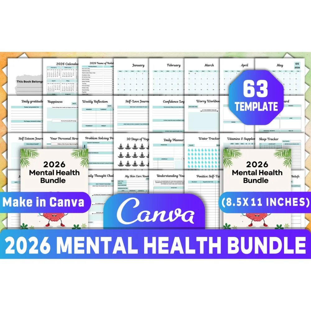 Mental Health Planner for Well-being