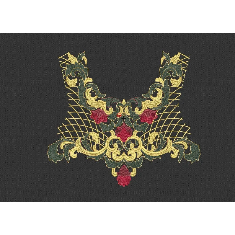 Flower Embroidery Design