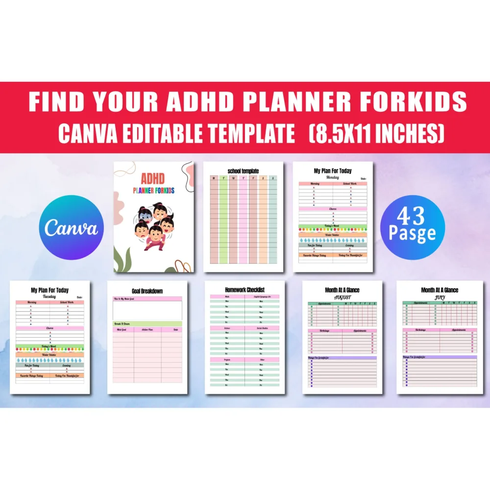 ADHD Kids Planner