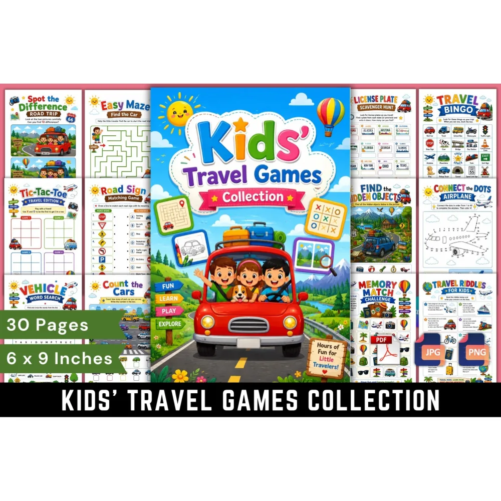 Kids Travel Games