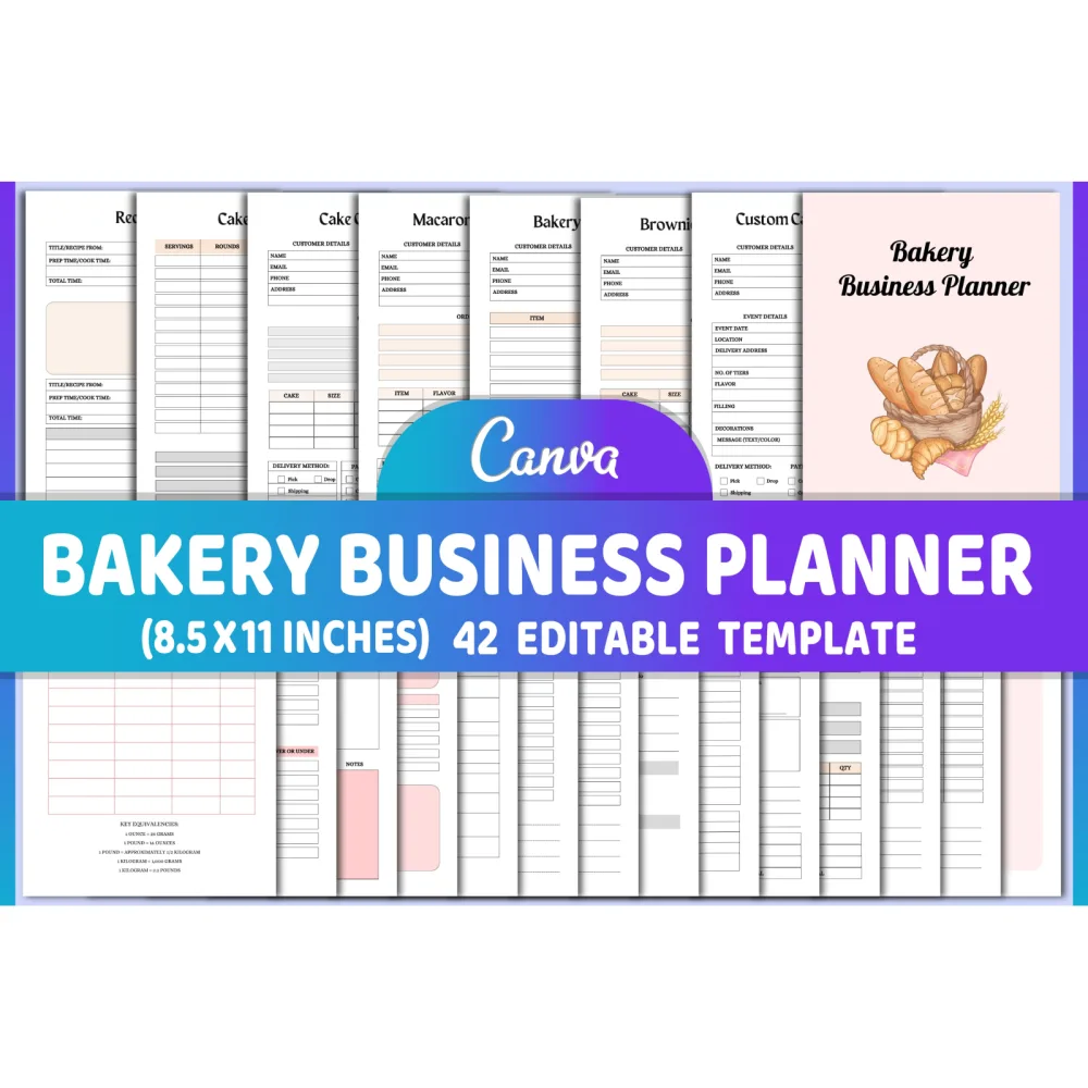 Bakery Business Planner
