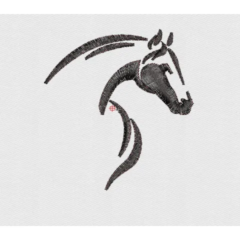 Horse Embroidery Design