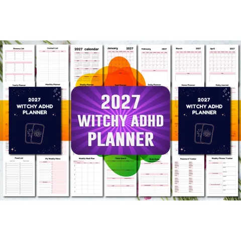Witchy ADHD Planner