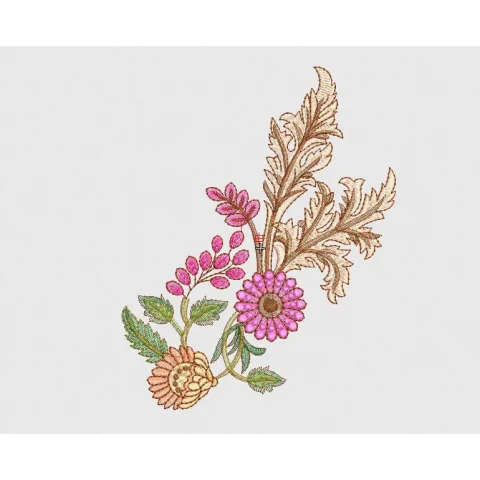 Flower Embroidery Design