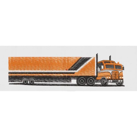 Truck Embroidery Design