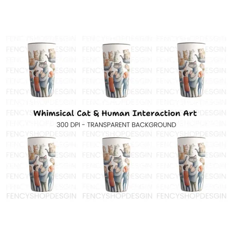 Cute Cat Lover Clipart Bundle