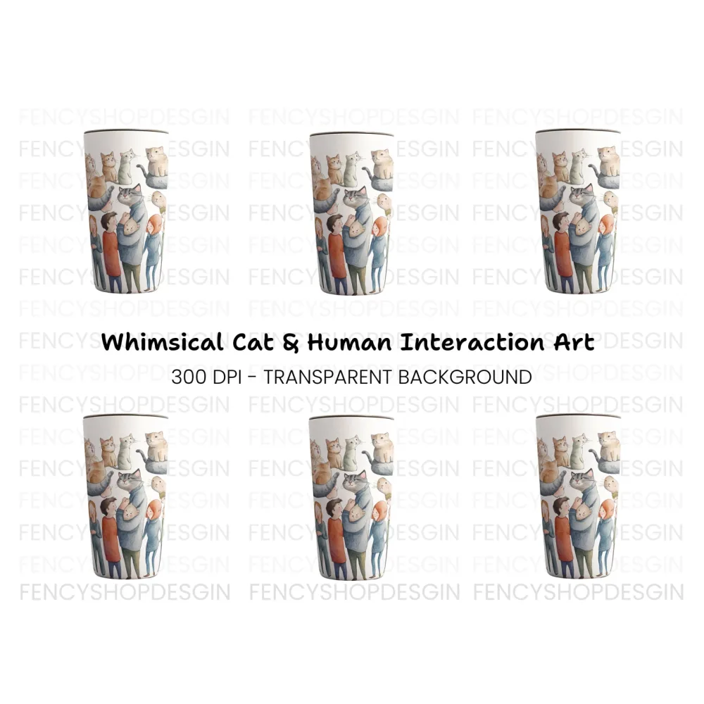 Cute Cat Lover Clipart Bundle