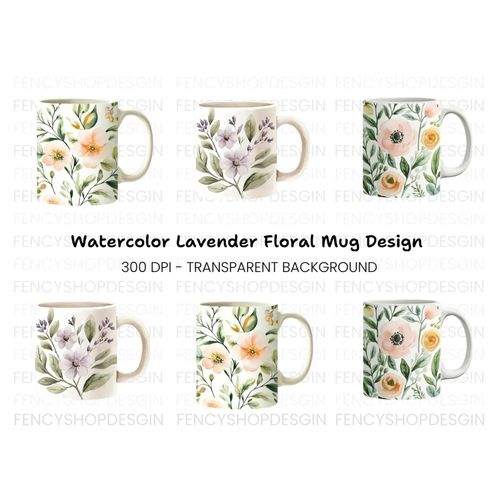 Floral Designs Clipart Bundle