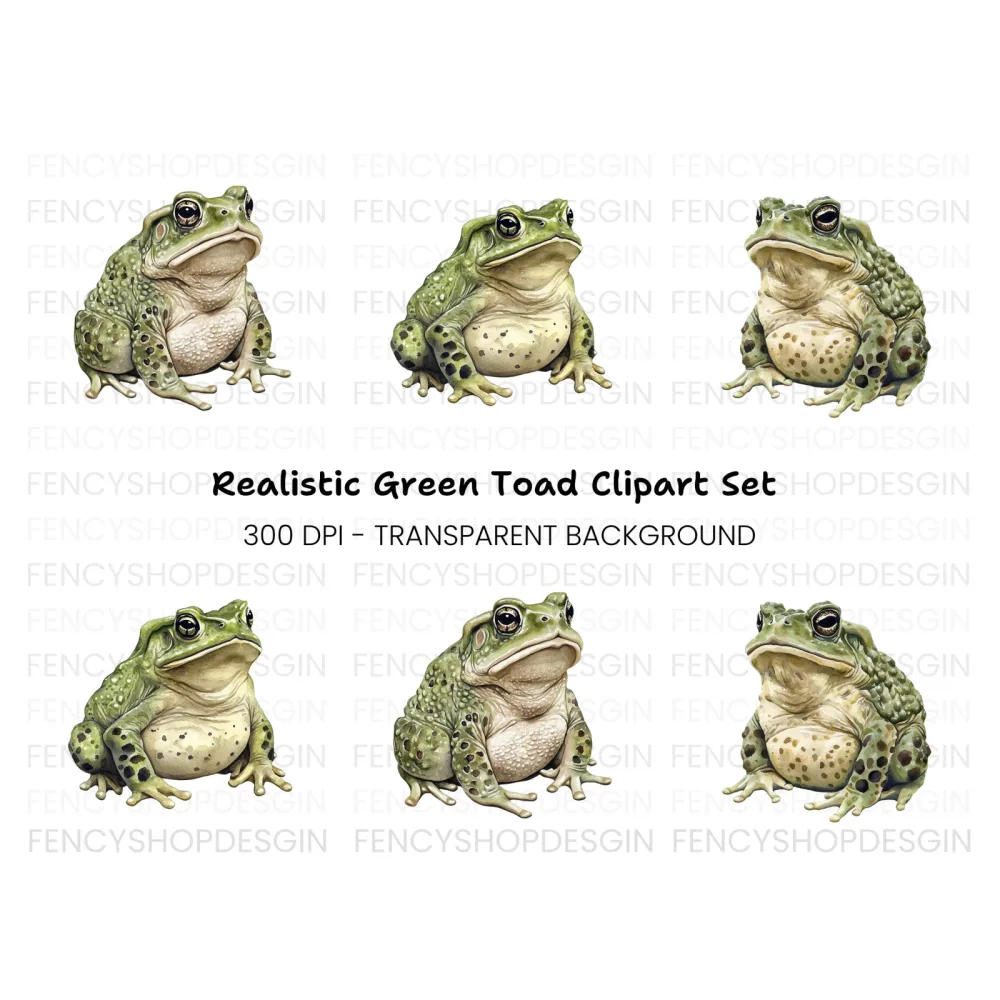 Toads Clipart Bundle