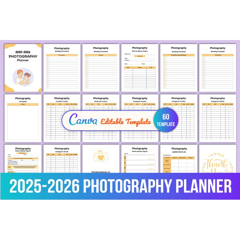 Photography Planner